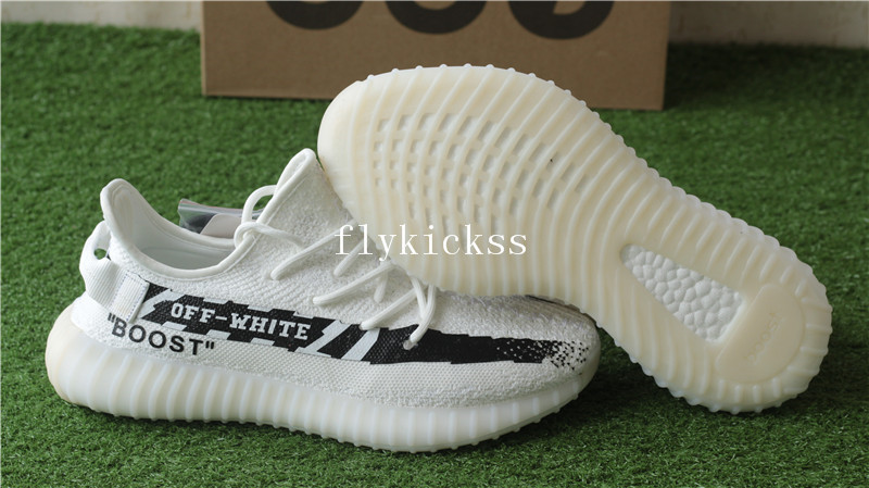 Off White x Adidas Yeezy Boost 350 V2 White